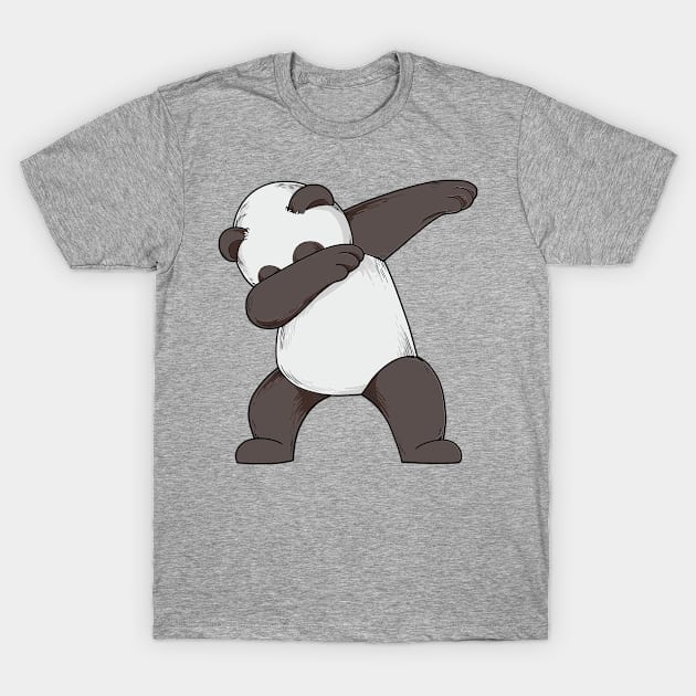 Dabbing Panda T-Shirt by gdimido